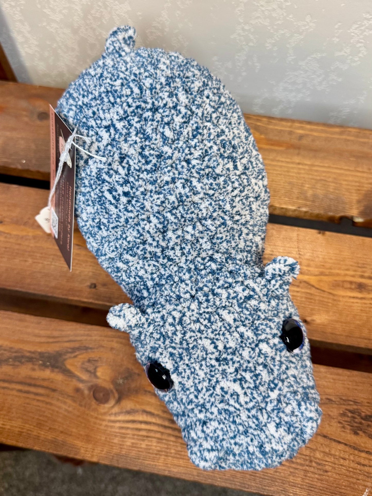 Blue Hippo Stuffie