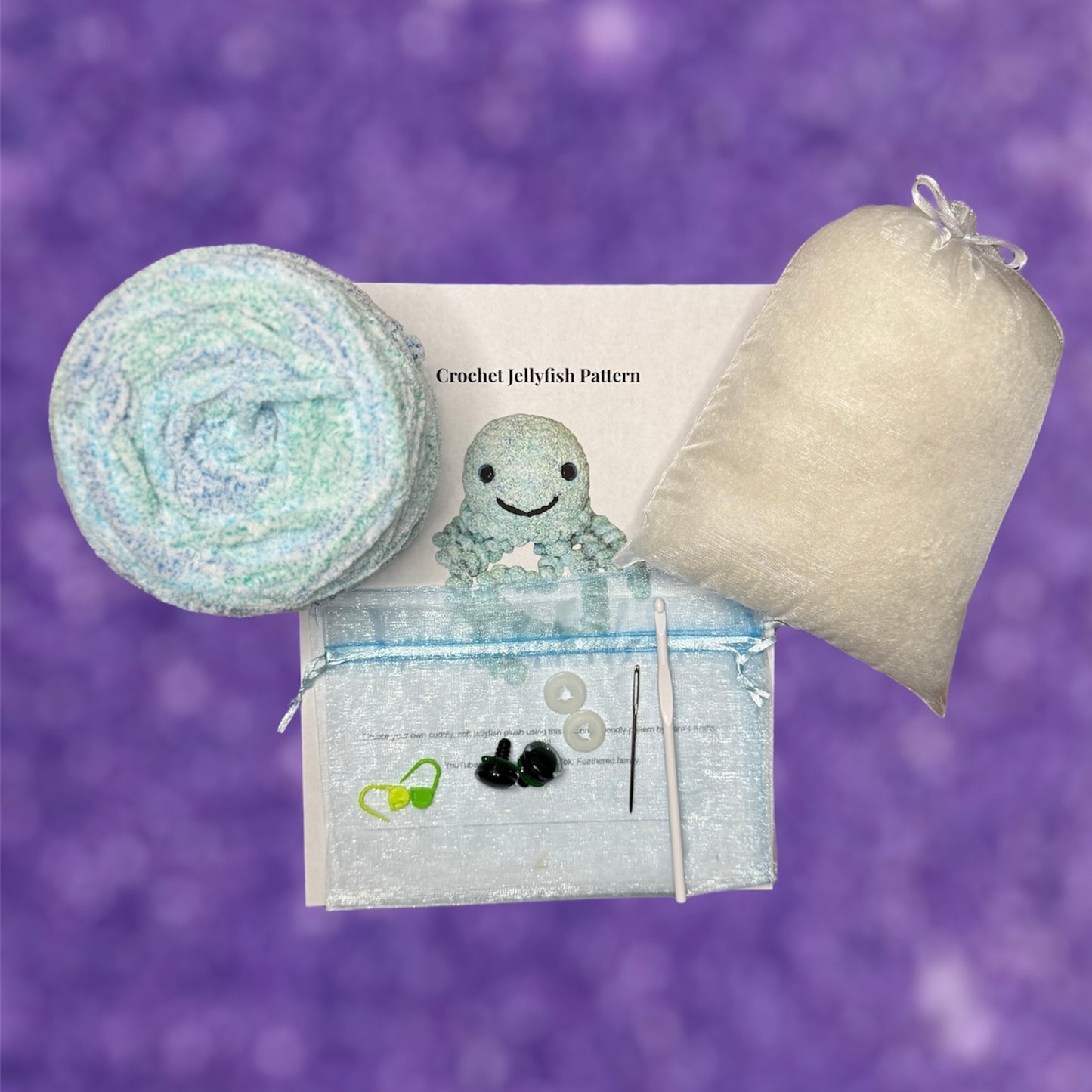Jellyfish Learn To Crochet Kit