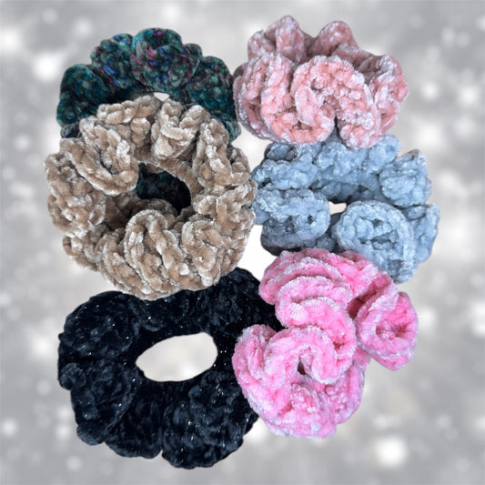 Mystery Velvet Scrunchie by Color