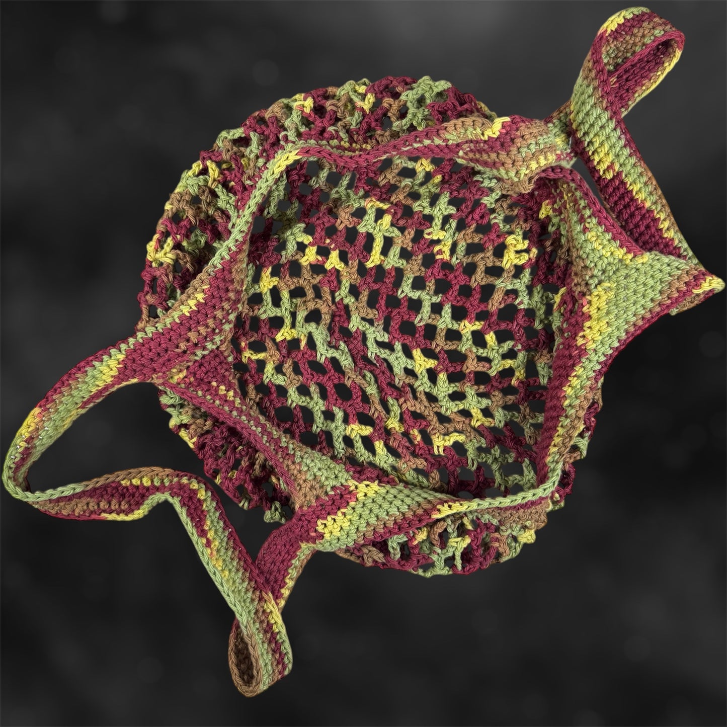 Fall Mesh Market Bag