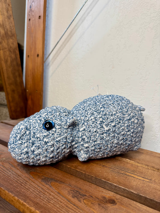 Blue Hippo Stuffie