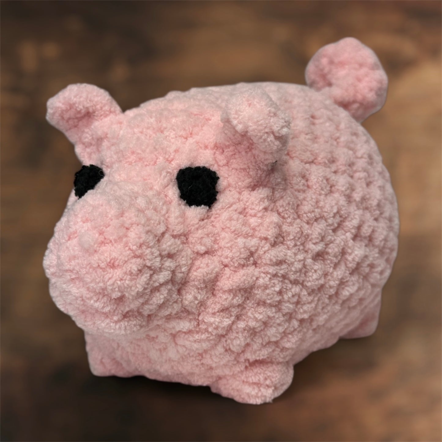 No-Sew Crochet Pig Pattern PDF