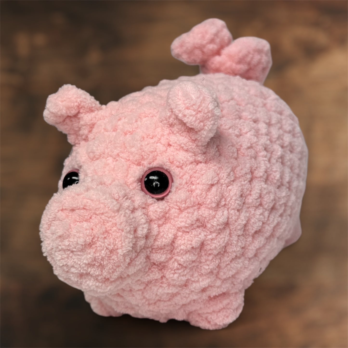 No-Sew Crochet Pig Pattern PDF